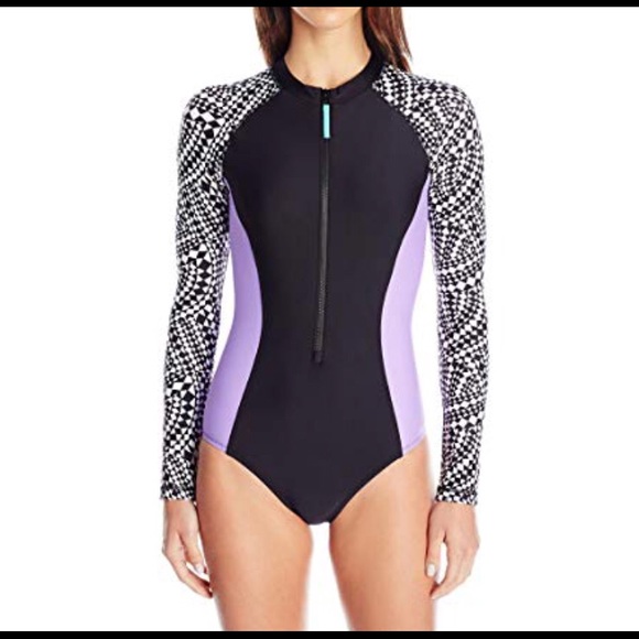 long sleeve speedo swimsuit